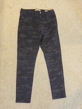 Slim Fit Camo Jeans
